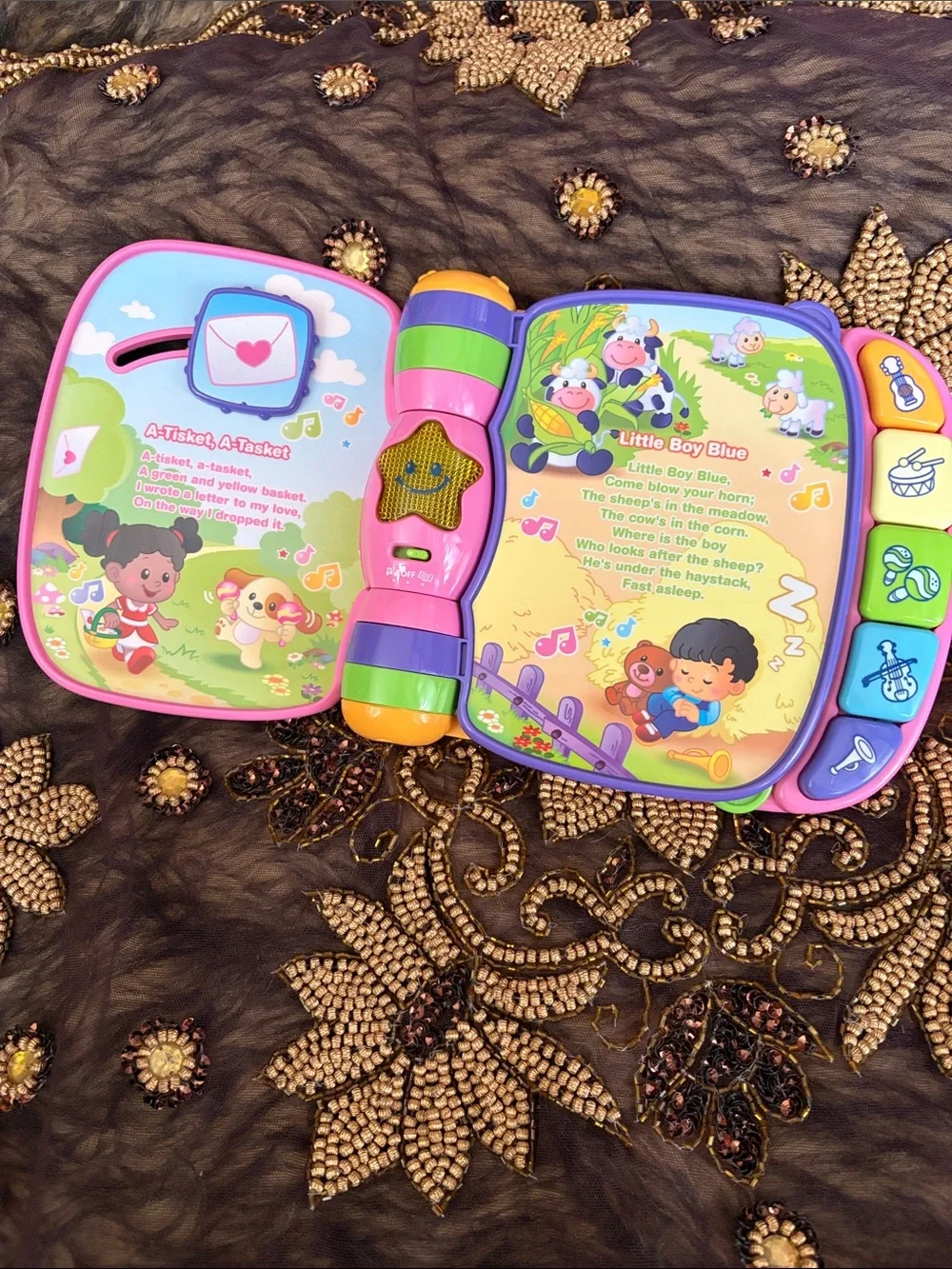 VTech Musical Rhymes Book Educational Toys For 6 month -3 Years Olds Toddler